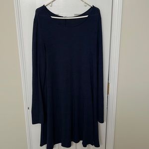 Old Navy Large TALL long sleeve swing dress